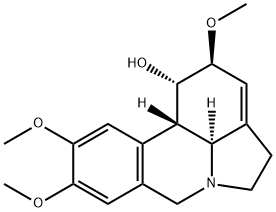 3,12-Didehydro-2β,9,10-trimethoxygalanthan-1α-ol 结构式