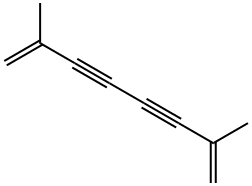 1,7-Octadiene-3,5-diyne, 2,7-dimethyl- 结构式