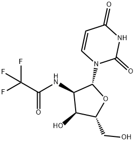 2'-TFA-NH-2'-脱氧尿苷 结构式