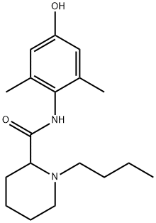 4'-hydroxybupivacaine 结构式