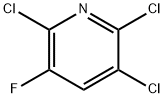 2,5,6-三氯-3-氟吡啶 结构式