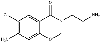 BENZAMIDE, 4-AMINO-N-(2-AMINOETHYL)-5-CHLORO-2-METHOXY- 结构式