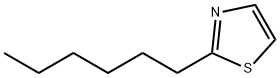 Thiazole, 2-hexyl- 结构式