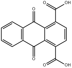 1,4-蒽醌二甲酸 结构式