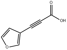 3-(呋喃-3-基)丙-2-炔酸 结构式