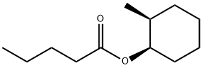 rel-Valeric acid (1S*)-2α*-methylcyclohexane-1α*-yl ester 结构式