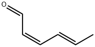 2,4-Hexadienal, (2Z,4E)- 结构式