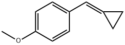 Benzene, 1-(cyclopropylidenemethyl)-4-methoxy- 结构式