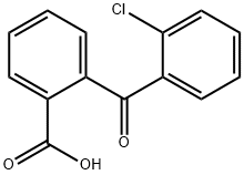 2-(2-Chlorobenzoyl)benzoic Acid 结构式