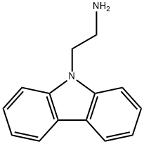 9H-CARBAZOLE-9-ETHANAMINE 结构式