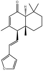 果药烯酮 结构式