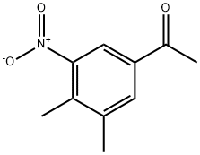 3',4'-dimethyl-5'-nitroacetophenone 结构式