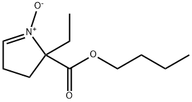 2H-Pyrrole-2-carboxylicacid,2-ethyl-3,4-dihydro-,butylester,1-oxide(9CI) 结构式