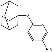 4-(Adamantan-1-yloxy)-phenylamine 结构式