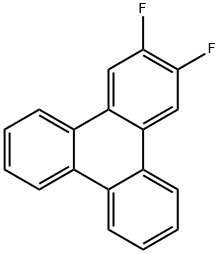 Triphenylene, 2,3-difluoro- 结构式