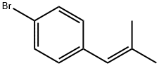 Benzene, 1-bromo-4-(2-methyl-1-propen-1-yl)- 结构式