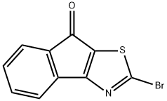 2-溴-茚-8-氧代<1,2-D>噻唑 结构式