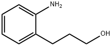 3 - (2 - 氨基苯基)丙 - 1 - 醇 结构式