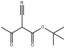 Butanoic acid, 2-cyano-3-oxo-, 1,1-dimethylethyl ester 结构式