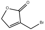 2(5H)-Furanone, 3-(bromomethyl)- 结构式