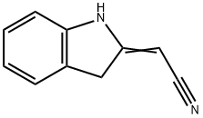 delta2,alpha-Indolineacetonitrile (8CI) 结构式