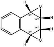 (1aS,1bR,2aS,6bR)-1a,1b,2a,6b-Tetrahydronaphtho[1,2-b:3,4-b']bisoxirene 结构式