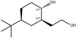Cyclohexaneethanol, 5-(1,1-dimethylethyl)-2-hydroxy-, (1R,2S,5S)-rel- (9CI) 结构式