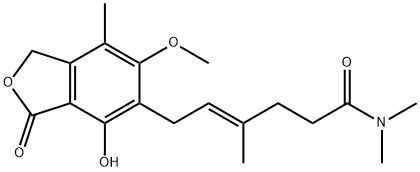 霉酚酸酯二甲氨基 结构式