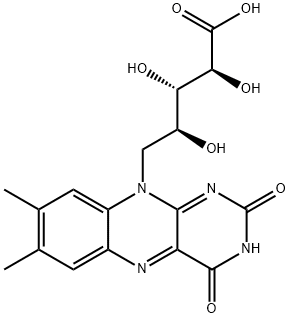 vitamin B2 acid 结构式