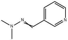 3-Pyridinecarboxaldehyde, 2,2-dimethylhydrazone 结构式