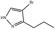 4-溴-3-丙基1H吡唑 结构式