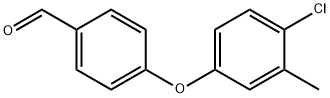 JR-8200, 4-(4-Chloro-3-methylphenoxy)benzaldehyde, 97% 结构式