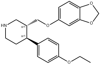 4-Ethoxy Paroxetine 结构式