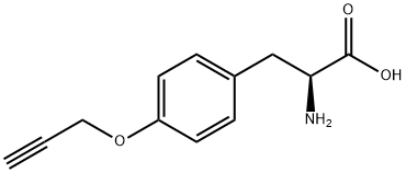 H-L-Tyr(Propargyl)-OH 结构式