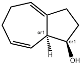 1-Azulenol, 1,2,3,5,6,8a-hexahydro-, (1R,8aS)-rel- (9CI) 结构式