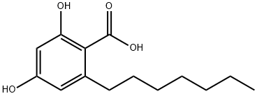 2,4-二羟基己基苯甲酸 结构式