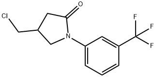 氟咯草酮衍生物-脱3-氯 结构式