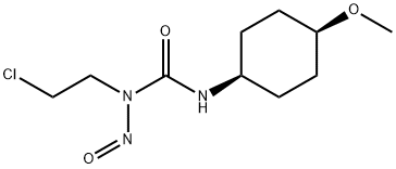 1-(2-Chloroethyl)-3-(4α-methoxycyclohexan-1α-yl)-1-nitrosourea 结构式