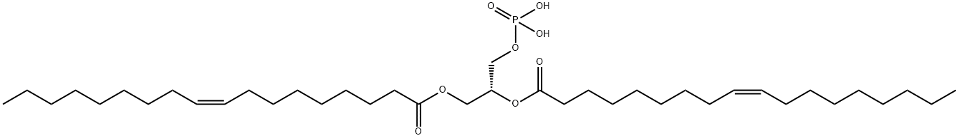 (R) -3-(膦酰氧基)丙烷-1,2-二酰二醇酯 结构式