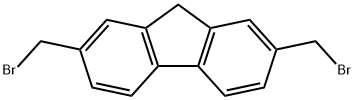 9H-Fluorene, 2,7-bis(bromomethyl)- 结构式