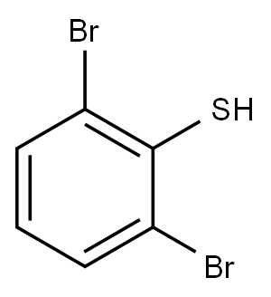 2, 6-二溴苯硫醇 结构式