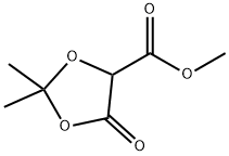 1,3-Dioxolane-4-carboxylic acid, 2,2-dimethyl-5-oxo-, methyl ester 结构式