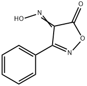 4,5-Isoxazoledione, 3-phenyl-, 4-oxime 结构式