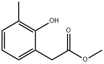 Methyl 2-hydroxy-3-methylphenylacetate 结构式