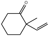 Cyclohexanone, 2-ethenyl-2-methyl- 结构式