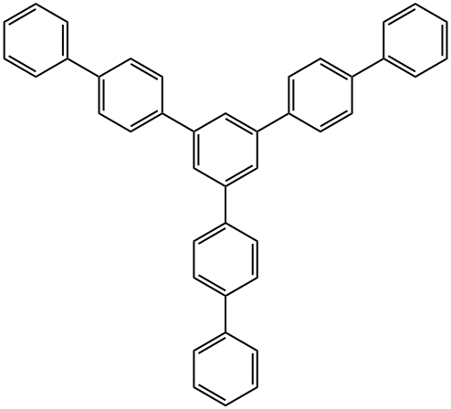1,3,5-TRIS(P-BIPHENYL)BENZENE 结构式