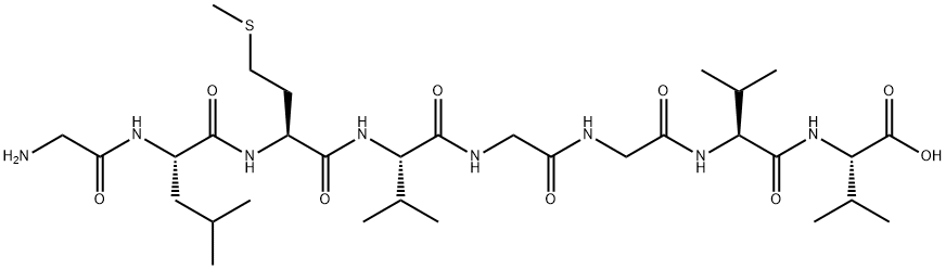 β-Amyloid (33-40) 结构式