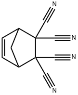 bicyclo[2.2.1]hept-5-ene-2,2,3,3-tetracarbonitrile 结构式