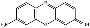 3H-Phenoxazin-7-amine, 3-imino- 结构式