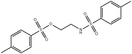 2-((4-METHYLPHENYL)SULFONAMIDO)ETHYL 4-METHYLBENZENESULFONATE 结构式